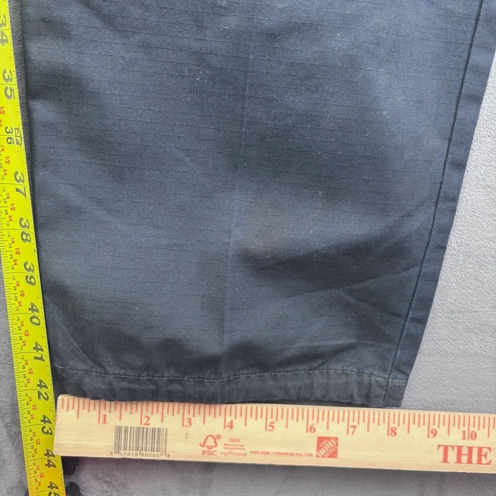 5.11 Tactical Series Mens Cargo Pants Navy Blue Ripstop Work Trousers 36x31